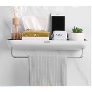 New ecoco bathroom shelf with hanger
