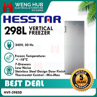 Hesstar 298L Vertical Upright Freezer
HVF-298SD