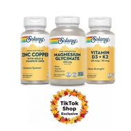 Winter Wellness Bundle (3 Pack includes: Magnesium Glycinate + Vitamin D3/K2 + Zinc Copper) Healthca