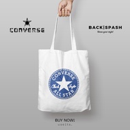 White Converse Tote Bag - Converse Wanita - Men's Converse - Tote Bag Wanita - Men's Tote Bag - Coll