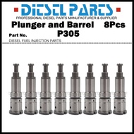 8Pcs Plunger and Barrel Assembly P305 134153-2420 for Mitsubishi Fuso 8M20 8DC11 / Hino Profia V22C 