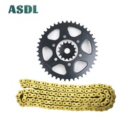 520 15T 43T 46Tด้านหน้าด้านหลังชุดล้อฟันเฟืองสำหรับKawasaki EX650 ER650 EX650 06-16 EN650 Vulcan-S 1