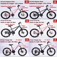 (FREE INSTALLATION)Kids 18 inch bicycle/20 INCH bicycle/22 Inch Bicycle Single Speed Front Suspensio