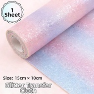 XIONGBUFAN | DIY Crafting Kit Sparkling Fabric Sequins Gradient Material
