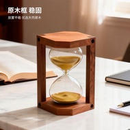 Creative Glass Hourglass Timer Children's Shock-resistant 15 Minutes Timing Hourglass Medieval Retro