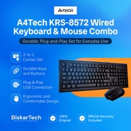 A4Tech KRS-8572 Wired Keyboard & Mouse Combo
