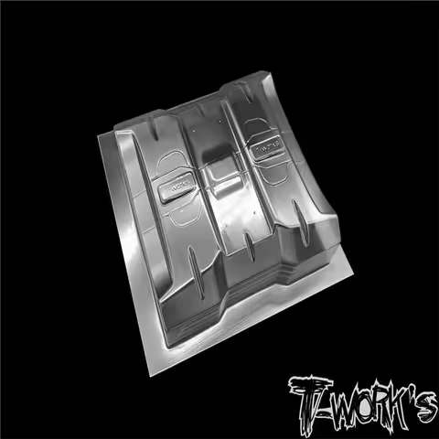 Original T works TE-120L 1/10 PC Rear Wing 6.5" Wide 2Pcs. ( Light Weight )sssional Rc part