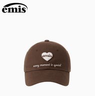 Emis Heart Wappen Ball Cap emis cap 24New แท้ พร้อมส่ง หมวกเบสบอล สไตล์คู่รัก