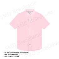 John Henry เสื้อเชิ้ตแขนสั้น รุ่น Mens Short Sleeves Slim Fit Shirt (Orange) Code: JH F424MSSSM40