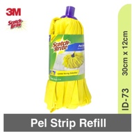 Scotch Brite 3M Mop Refill Refill Mop Strip Yellow Round ID-73