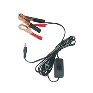 R* Durability Double Alligators Clip to 5 5x2 1mm Male Plugs Connector Power Cable for 1V-36V Electr