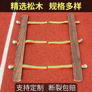 Together Wooden Sneakers Fun Games Props Two People Three-legged Together Together Team Building Exp