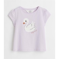 White Swan Purple T-shirt