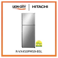 Hitachi R-VX450PMS9-BSL 366l 2 Door Fridge