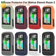 MAYSHOW  Cover, Anti-collision Shell Silicone Protector, Soft Silicone Accessories Bumper Screen Protector for Wahoo Elemnt Roam 2 Bicycle Computer