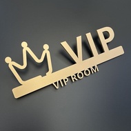 Vip Logo Lettering Beauty Salon Beauty Room Beauty Salon Room Number Light Luxury Sign Number House 