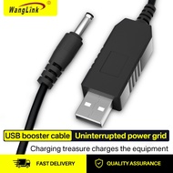 WangLink 12V Booster Cable 5V to 9V USB Adapter Cable 5.5*2.1mm Booster Cable DC to DC Cable
