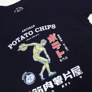 筋肉薯片T恤