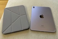 二手-iPad mini 6 64G WiFi + LTE 紫色（含原包裝盒及保護套）