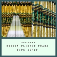 Ry4 GORDEN PINTU KAMAR MOTIF PRADA JEPIT PONI | GORDEN JODHA