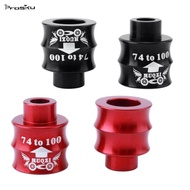 [Prasku] Portable Bicycle Hub Tube Barrel Shaft 74mm to 100mm Conversion Seat Extension Adapter