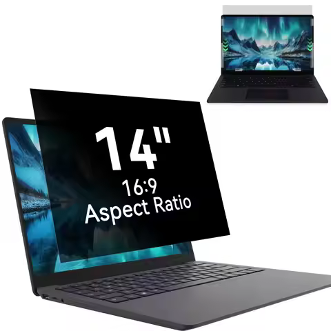 Anti Spy Privacy Screen Protector for Laptop 13.3 14 15.6 16 17.3 Inch Anti Peeping Removable Filter