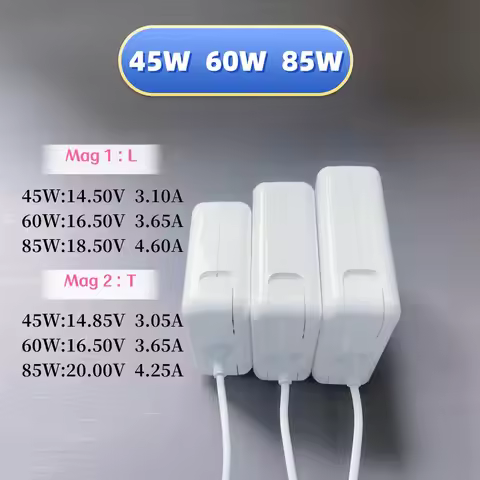 For macbook 45W 60W 85W Magsaf* 2 macbook charger A1466 A1278 A1502 A1398 A1286 Power Adapter For Ma