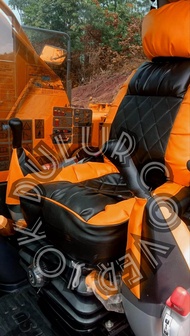 cover jok excavator Komatsu bonus bungkus perseneling - Kobelco - Sany - Cat - Hitachi - DLL - sarun