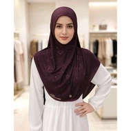 BACCARAT PRINTED INSTANT HIJAB