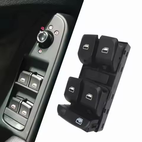 Master Side Power Electric Window Control Switch Button FOR AUDI A4 Q3 Q5 S4 S5 8K0959851D,8KD959851