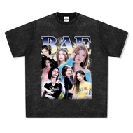 NMIXX Haewon Kyujin Lily Short Sleeve T-Shirt Pure Cotton Trendy T Summer Brand Loose Top