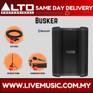 Alto Professional Busker Portable 200-watt Battery-powered PA Speaker With Microphone Speaker Stand