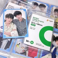 [PS] POPCORN SLEEVE GREEN 50PCS SIZE 63.5x88MM KPOP PHOTOCARD POKEMON CARD SLEEVE