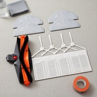 Spare Parts Bundle for Xiaomi S20/D106 – 1 Main Roller Brush 4 Side Brushes 4 Filters 4 Mop Cloths P