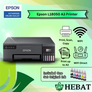 EPSON L8050 A4 / L18050 A3 Printer ( 6 COLOUR PHOTO ) Print Scan Copy Wifi