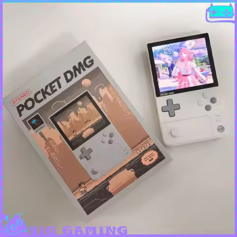 Retro Gaming Handheld For For Ayaneo Pocket Dmg G3x Gen2 Vertical Retro Gaming Console Hall Joystick