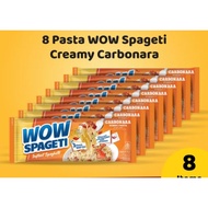 Wow spaghetti creamy carbonara package contains 8 pieces