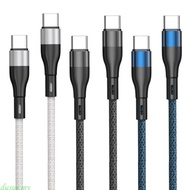 dusur7 USB C to USB C Cable PD Fast Charging Cable 66W USB C Charging Cable USB Type C Cable Nylon B