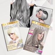 Pewarna Rambut Grey Bleaching Ash blonde Miranda