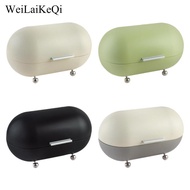 WeiLaiKeQi Bread Storage Box, Metal Bread Bin, Counter Organizer, Bread Box, Food Storage, Bread Bin