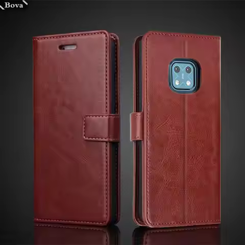 Card Holder Pu Leather Cover Case for Nokia XR20 XR 20 Flip Cover Retro Wallet Bag Fitted Case Busin