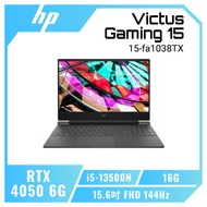 HP Victus Gaming Laptop 15-fa1038TX 黑騎士 惠普光影V系列筆電/i5-13500H/RTX4050 6G/16GB/512G PCIe/15.6吋 FHD 144Hz/W11/2年保