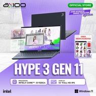 AXIOO MYBOOK HYPE 3 LAPTOP | I3 1125G4 16GB 256GB 14 FHD IPS