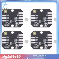 [Pretty] MT6701 Magnetic Encoder Module 4PCS PWM/ Brushless Motor Encoder ABZ Mode 1024 Lines Replac