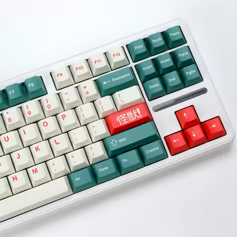 KBDiy 143 Keys GMK CYL Kaiju Keycaps Cherry Profile Custom Mechanical Gaming Keyboard Keycap PBT for