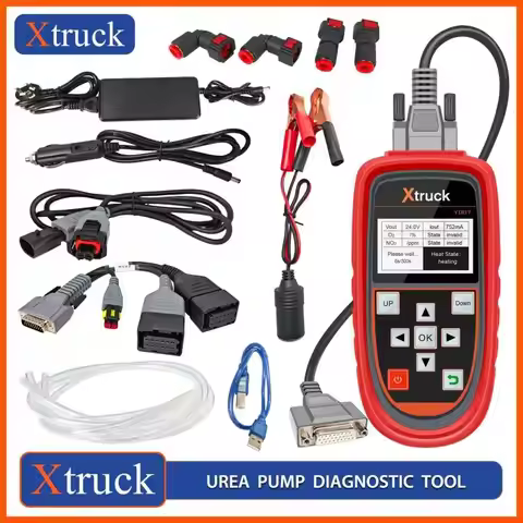Xtruck Y007 Urea Pump Tester with Boost Pressure Test for Bosch 2.2/6.5 and Cum-mins UL2.2
