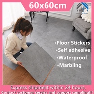 60x60cm Marble Vinyl Tiles Self adhesive Waterproof Floor Stickers Home Decoration