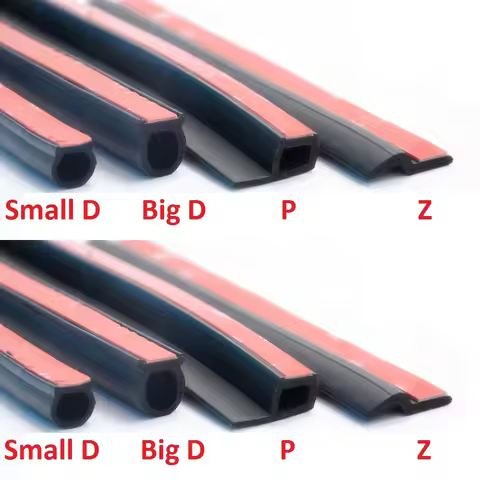 Car Door Seal Z Type Noise Insulation Strip for Toyota Fortuner Prado Camry Rav4 Highlander
