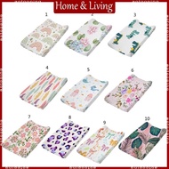 Baby Changing Pad Cover Soft Breathable Cotton Nursery Pad Cover Diaper Change