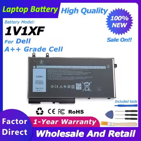 1V1XF JGTM Laptop Battery Compatible for Dell Latitude 5400/5410/5500/5510 Precision 3540/3550/XV8CJ